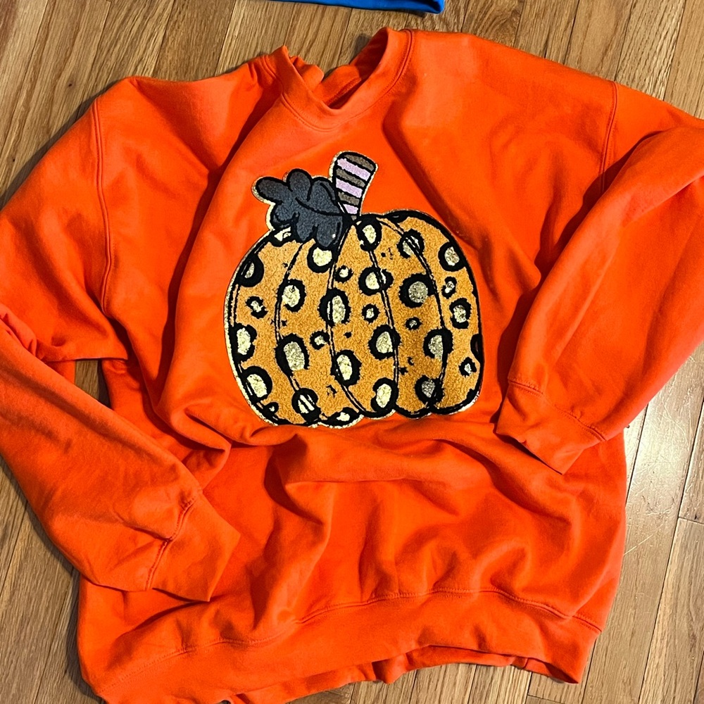 Brand NEW w/o tags , NEVER WORN.  pumpkin